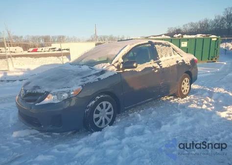 2011 Toyota Corolla Le from USA, damaged, VIN 2T1BU4EE0BC573529